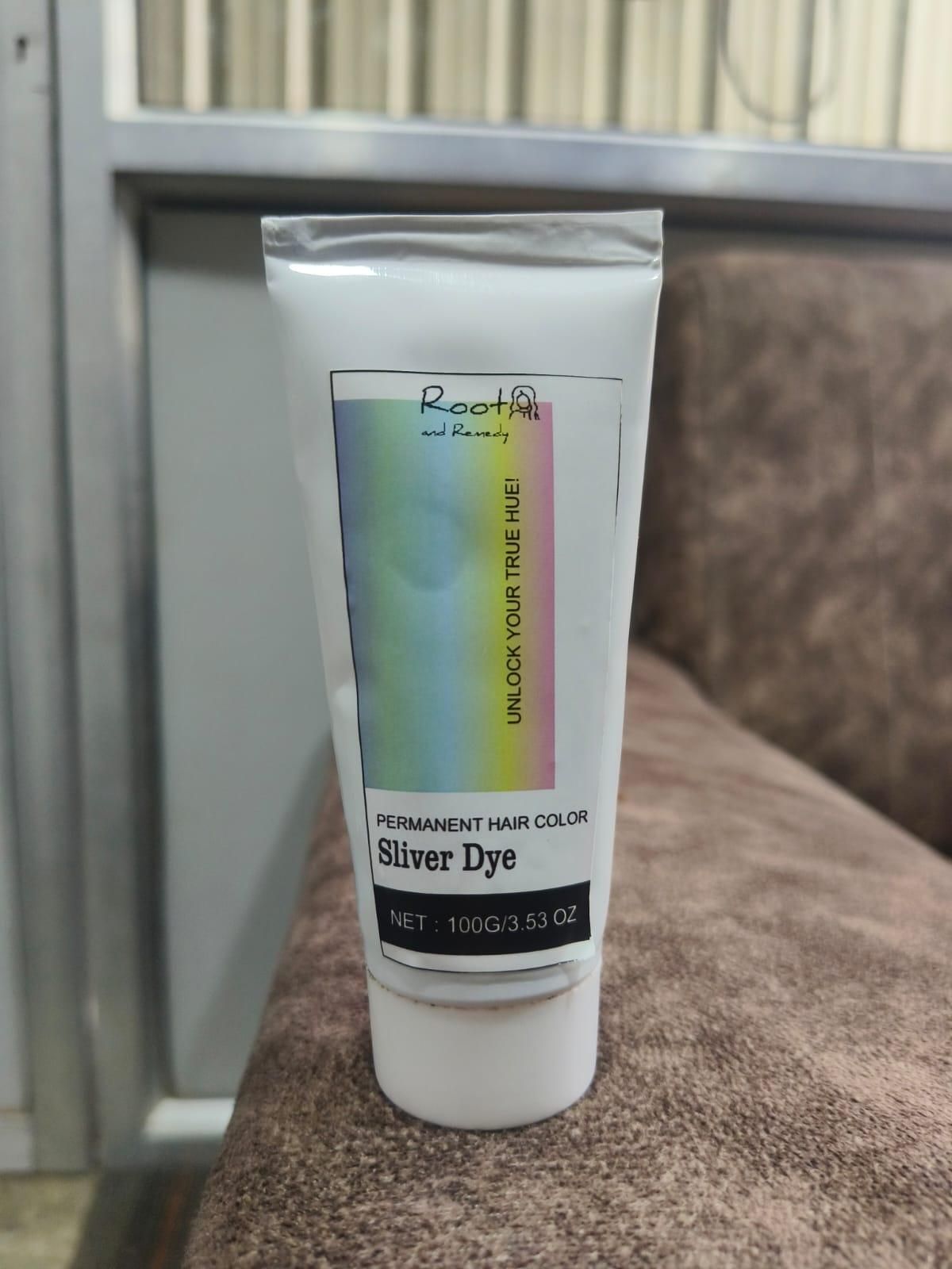 Silver Hair Dye, 2-In-1 (Pack of 2)